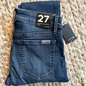 NWT Joe’s High-Rise ‘Diana’ curvy skinny ankle jean, sz 27